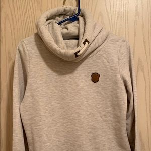 Women’s M Naketano hoodie, light grey
